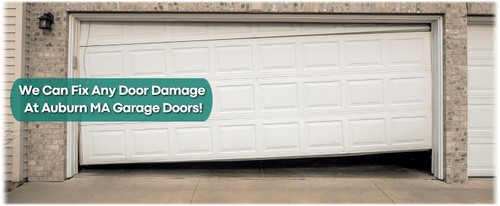 Garage Door Off Track In Auburn MA